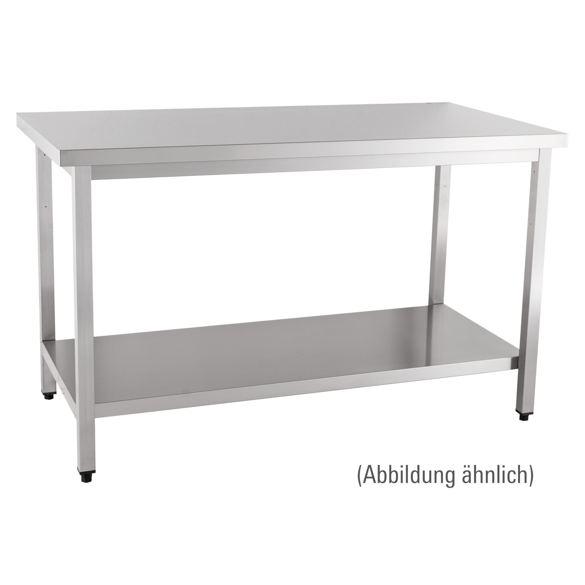 Arbeitstisch zur Selbstmontage mit Boden ohne Aufkantung 2000 x 700 x 850 mm